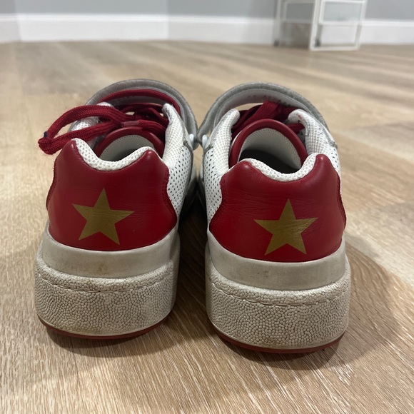 Saint laurent SL-24 red and white sneaker - Picture 2 of 8
